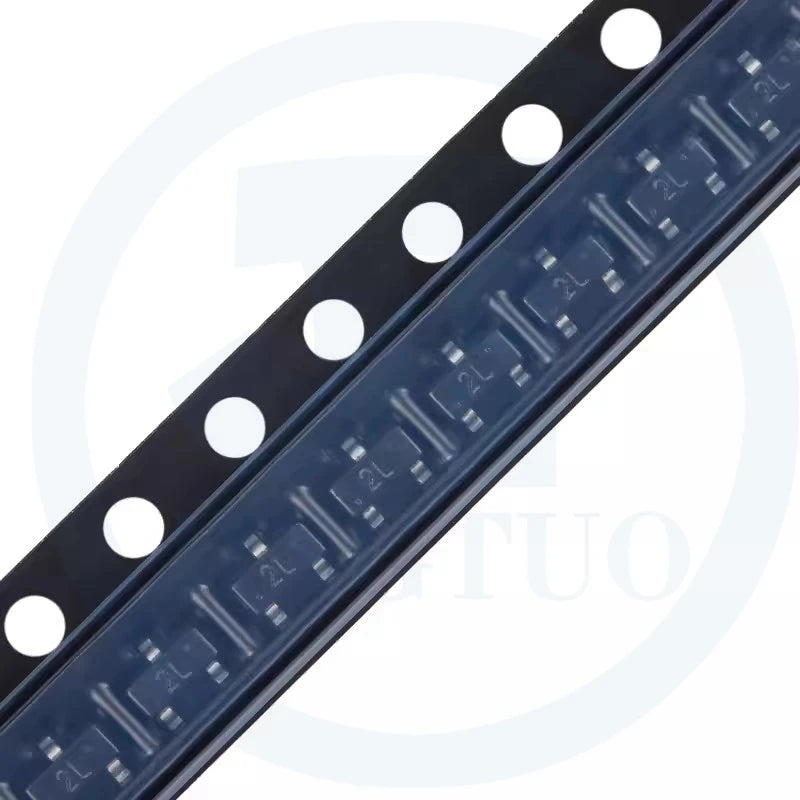 100pcs MMBT5401 2L 0.6A/180V PNP SOT-23 SMD Chip Transistor
