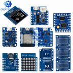 ESP8266 D1 Mini Pro WiFi Development Board NodeMcu 0.66 OLED DHT11 DHT22 buzzer Relay DS18B20 ESP32 Motor for WeMos DIY Kit