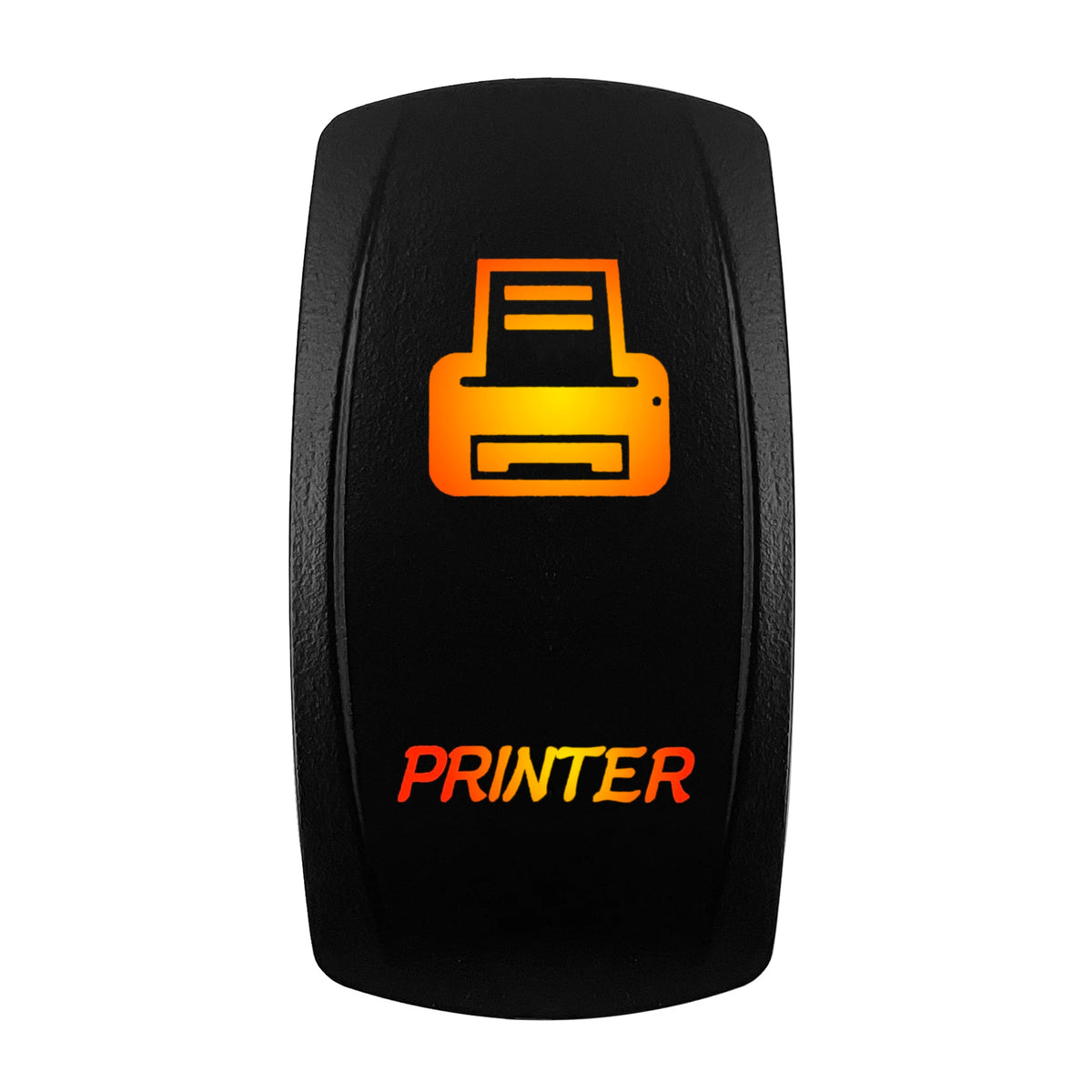 12V-24V Orange Led Rocker Switch Waterproof 20A Amber Light SPST DPDT Toggle Key for Car Boat ATV Camper Motorhome Auto Machine