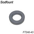 1-8pcs FT240-43 RF Ferrite Ring Shortwave Antenna Balun Core Single Hole