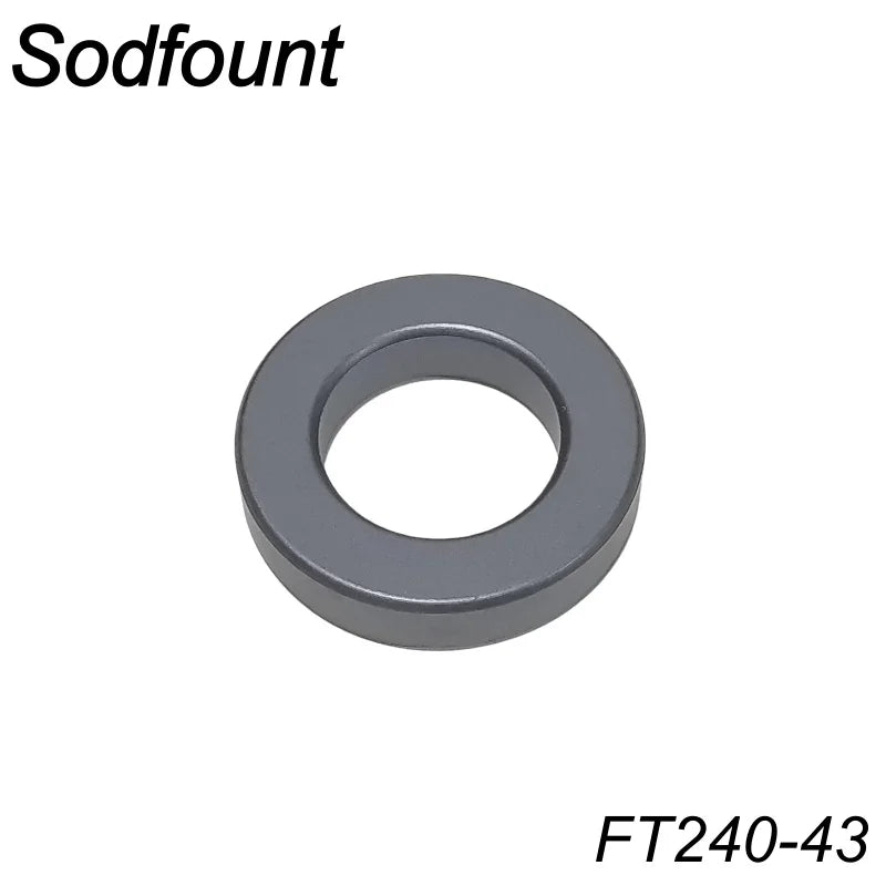 1-8pcs FT240-43 RF Ferrite Ring Shortwave Antenna Balun Core Single Hole