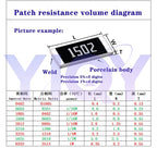 50PCS 1210 5% 1/2W SMD Chip Resistor resistors 0R-10M 0 10 100 220 470 ohm 0R 10R 100R 220R 470R 1K 2.2K 4.7K 10K 100K 1M 10M