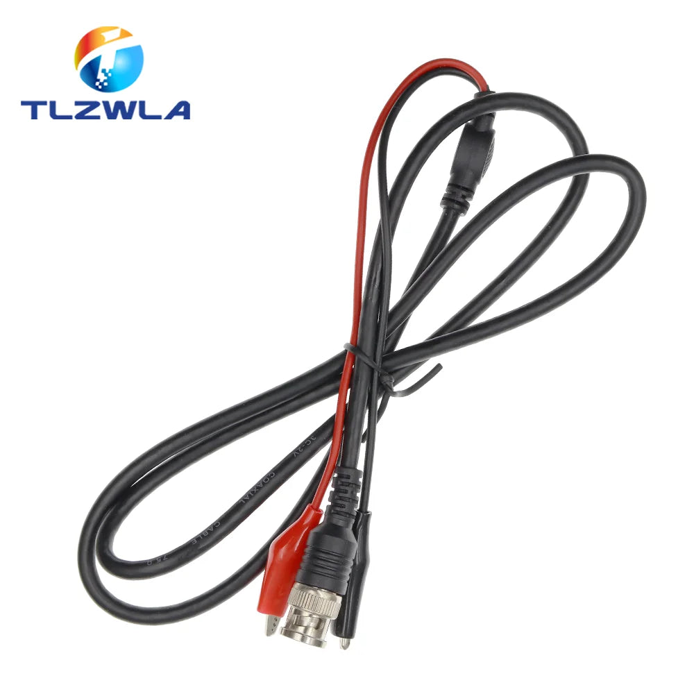 BNC Male Plug to 4mm Banana Stackable Plug Crocodile clip Lead Probe Q9 Testing Mult Cable Cord 50ohm RF Coaxial Tangerrf
