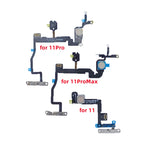 Power Flex Cable for iPhone 14 Plus 15 13 Pro Max 11 12 Volume Flex Ribbon Tape Side Button Distance Ambient Fix Parts