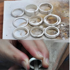 10/30Pcs Silver Solder Sheets  - High/Med/Low Temp DIY Jewelry Welding Supplies  Jewelry Processing Tool