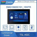 DWIN 4.3/7.0/10.1 DGUS2 Commercial Grade  HMI LCD Display Resistive Touch Screen With Shell Connect With PLC/Arduino/STM32