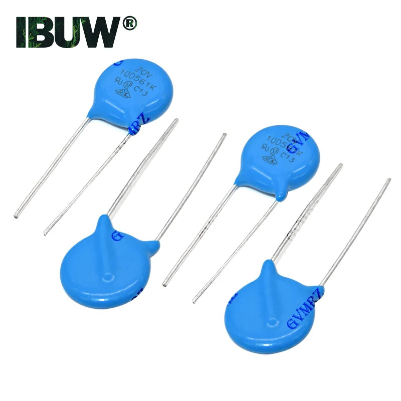MOV Metal Oxide Varistor DIP Type 07D 10D 14D 20D Series Assorted Models for Electronic Circuit Use