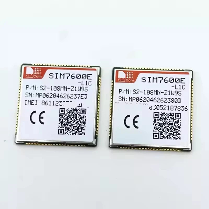 SIM7600E-L1C SIM7600E SIMCOM 4G LTE CAT1 Module 2G/3G/4G GNSS GSM GPRS Module SIM7600 SIM7600E-L1C for Europe/Middle East/Africa