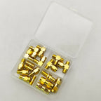 18Pcs Adapter SMA to SMA/ RP-SMA to SMA / RPSMA Male Plug & Female Jack Straight Right Angle RF Coaxial Connector Kit Gold-plate