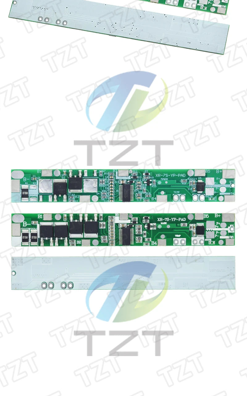 7S 24V 5A 10A BMS Protection Circuit Board Charge Protec Plates Charging Module for Lithium Battery Pack Power Bank E-bike