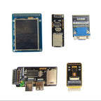 VoltS2.4-inch LCD  16-bit 65526 Color VGA  OV7670 Camera  USB Module  Ethernet Module