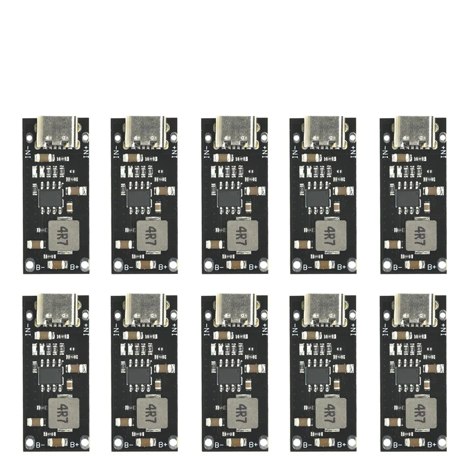 XZG Type C USB Input High Current 3A Polymer Ternary Lithium Battery Quick Fast Charging Board IP2312 CC/CV Mode 5V To 4.2V 1-20