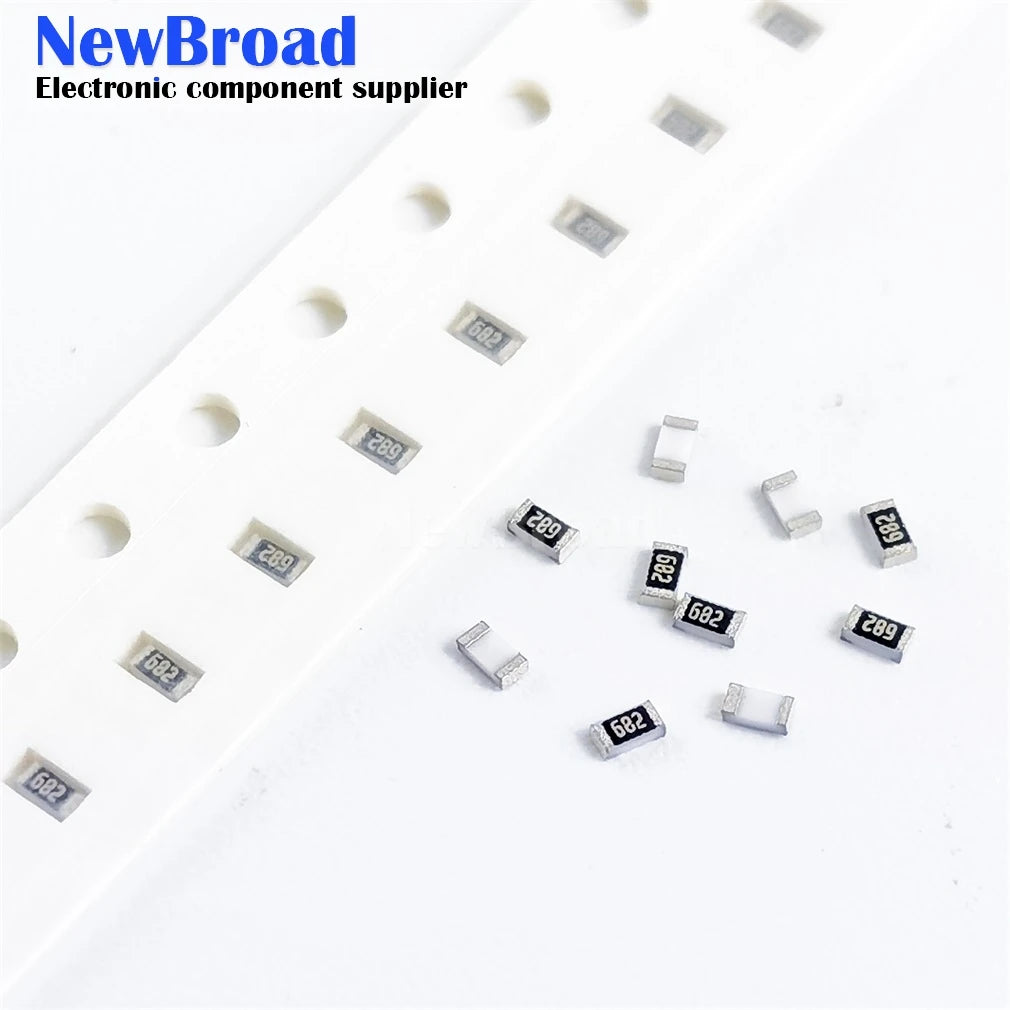 100 Pieces 0603 Chip Resistor 1% 101 102 103 104 105 123 183 153 203 222 331 471 471 474 512 563 682 100R-6.8K