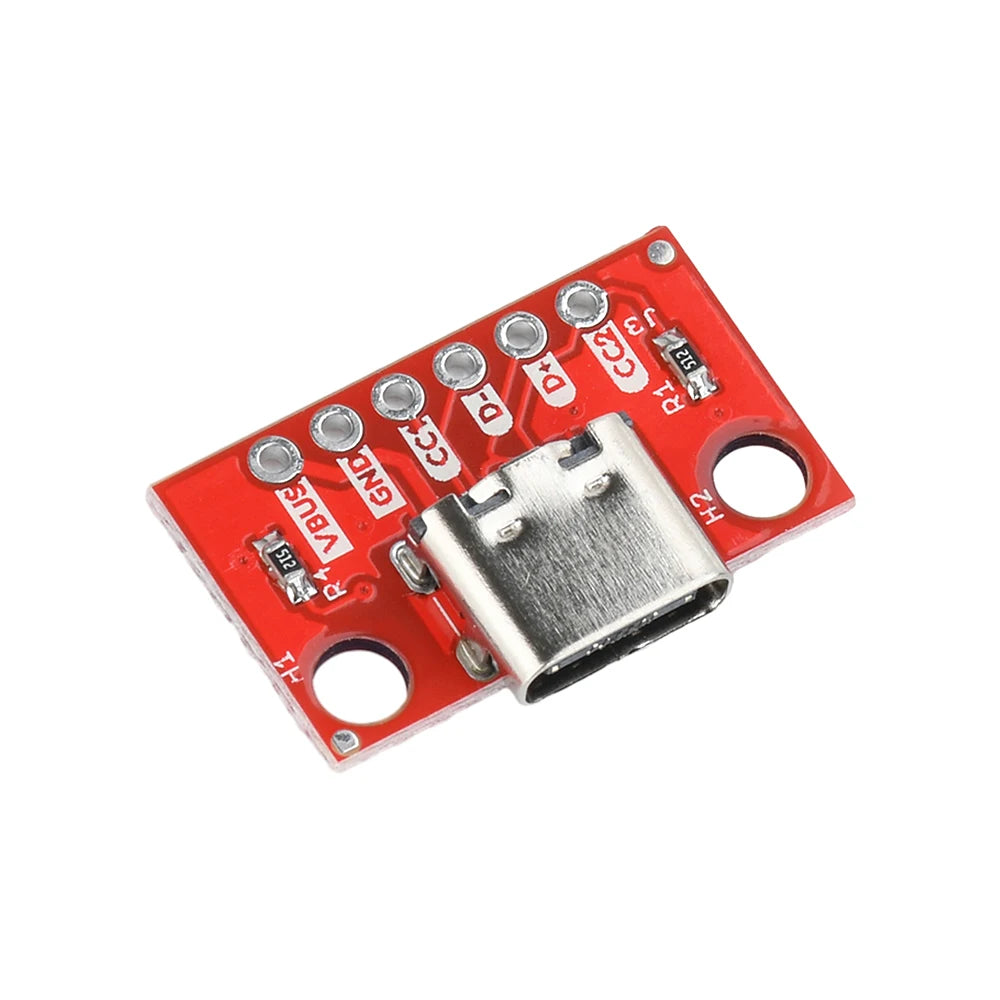 1/5/10/20PCS Type C Female Test Board USB3.1 16P to 2.54 High Current Power Adapter Board Module