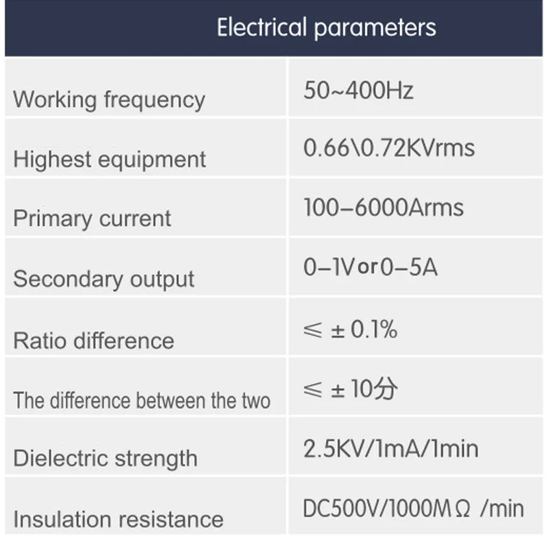 Aperture 40mm 0.5 Split Type Current Transformer QXDL Clamp Type Transformer Electric Meter Matching Current 100A 250A 400A