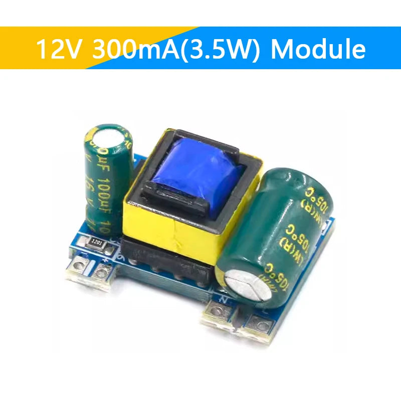 1-10PCS AC-DC 220V to 5V Step Down Converter 5V 700mA Isolated Switching Power Module 3.5W Buck Regulator Precision Power Module