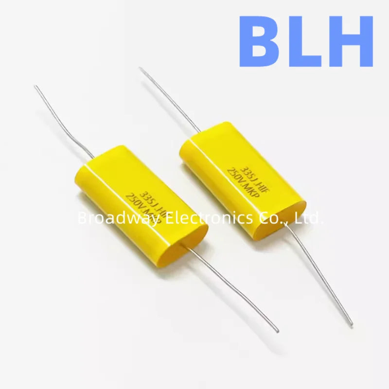 5PCS MKP Axial Audio Electrodeless Capacitor 250V 12UF 15UF 18UF 20UF 22UF 33UF 47UF