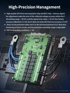 ANT BMS 8-22S 24-72V Smart BMS with BT UART App Control  for Lifepo4/Li-ion/LTO Free Software  40A 80A 110A 130A 170A 220A 340A