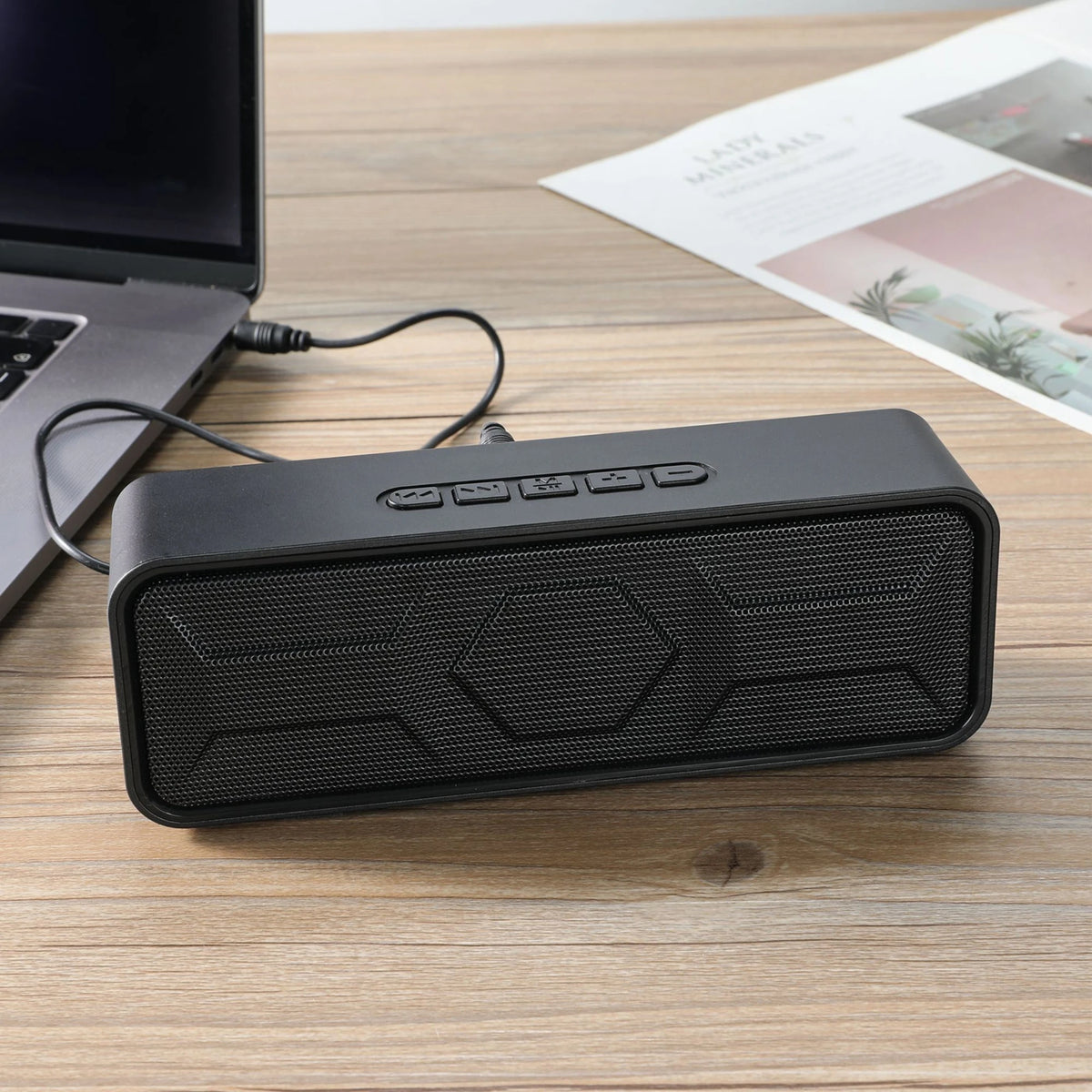 Bluetooth Speaker Portable Wireless,10W Dual Driver Stereo Loud Bass,TWS FM TF USB AUX Hands-Free,BT 5.0 10H Home Outdoor Party