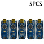 1-10PCS Nano V3.0 ATmega328P/PB CH340 USB Module, Mini Arduino Compatible Board with Bootloader for DIY Electronics Projects