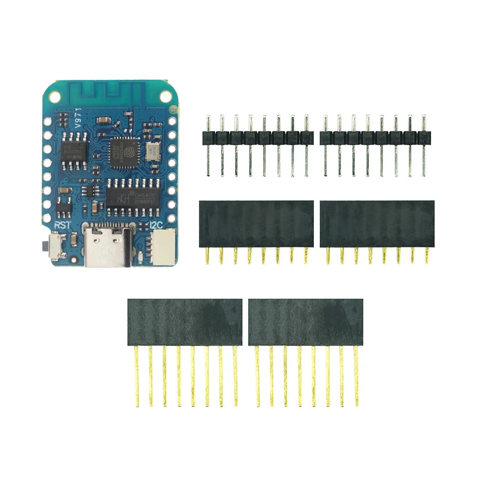 1Set WeMos D1 Mini V4.0 NodeMcu 4MB LOLIN WIFI Internet of Things Development Board Based ESP8266 CH340G Nodemcu V2 for Arduino
