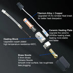 Upgrades for Anycubic Kobra 2 Hotend Kit Thermistor Heater Cartridge 0.4mm Print Hot End for Kobra2 Plus Neo Kobra 2 3D Printer