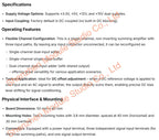 Non-Inverting Summing Amplifier Module 3-Channel Input DC Bias Offset Adjustment Signal Superposition Board