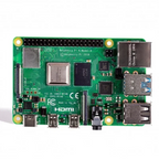 Original Raspberry Pi 4 Model B 1GB/2GB/4GB/8GB RAM 64 bit quad core processor 1.5GHz, supports WiFi Bluetooth 5.0