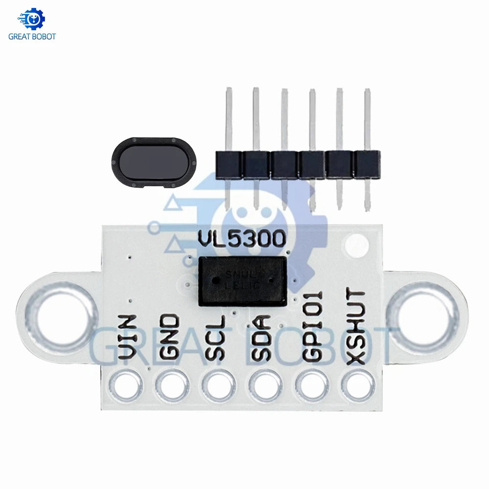 VI5300 Laser Ranging Sensor Module 4m Ranging instead of VL53L0X VL53L1X with cover sheet for  arduino