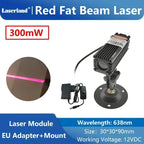 650nm 520nm Red Green Dot Fat Beam Laser Diode Module for Stage Escape Room Wine Base Bar KTV Use