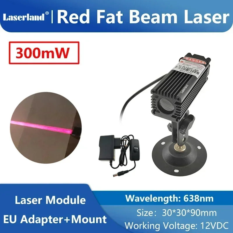 650nm 520nm Red Green Dot Fat Beam Laser Diode Module for Stage Escape Room Wine Base Bar KTV Use