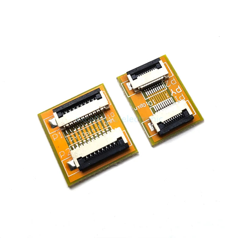 2PCS FFC FPC 0.5mm 1.0mm Flexible Flat Cable Lengthen Extension Board Adapter Board 4P 5P 6P 8P 10P 12P 16P 20P 24P 30P 40P 50P