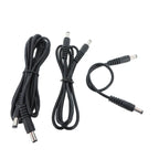 0.5m/1M/2M 12V DC Male To Male plug Power supply M/M Connector Extension cable Plug 5.5mmx2.1mm CCTV camera Adapter Cord 22awg t