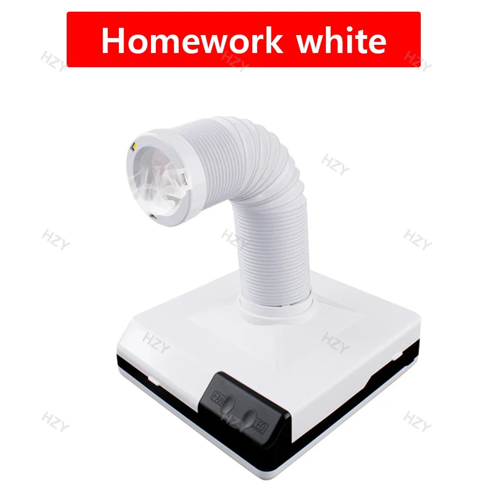 60w Soldering Smoke Absorber ESD Fume Extractor LED Light Filter Sponge Solder Smoking Instrument Phone Repair Welding Tools