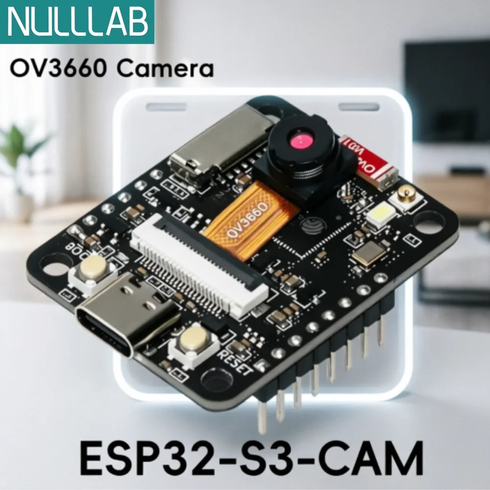 ESP32S3-CAM Development Board ESP32-S3R8 WiFi Bluetooth Wireless Video Transmission Module OV3660 OV2640 Camera