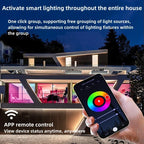 38cm RGB Smart LED Ceiling Light Dimmable Tuya APP Remote Alexa Google Voice Control Living Room Bedroom Home Decor Ceiling Lamp