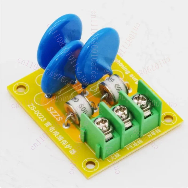 AC Power Surge Protector with Gas Discharge Tube & Varistor for Lightning & Overvoltage Protection - Size 48x38x28mm 1PC
