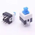 Tact Tactile Mini On Off Self-Locking Switch Push Button Momentary Latching 5.8*5.8/7*7/8*8/8.5*8.5mm DIP 6 Pin