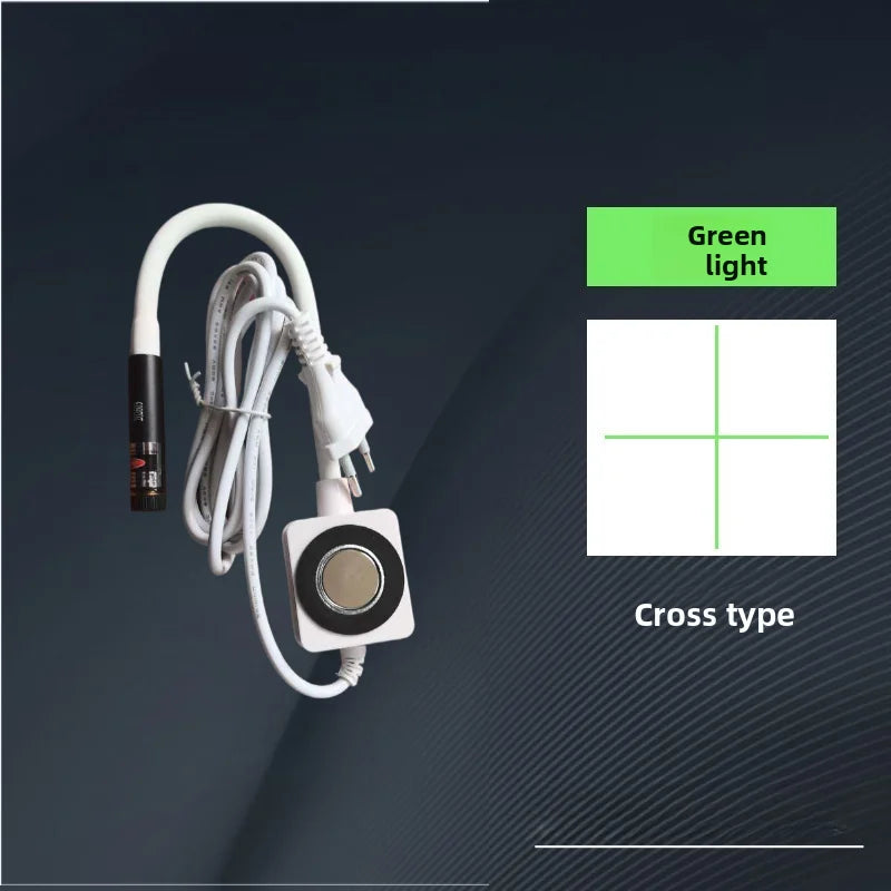 USB Red/Green Laser Positioning Light Infrared Working Lamp Cutting with Magnetic Base DC5V Line/Cross/dot Sewing Machine Supply
