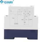 GINRI DVRD-48 Adjustable 48V DC Over and  Under Voltage Monitoring Protection Relay Voltage Relay