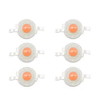 10pcs 3W High Power LED Chip Lamp Bulb 110-120LM Bead Line Emitter Diode White Red Green Blue Yellow DIY Led Light Decoration