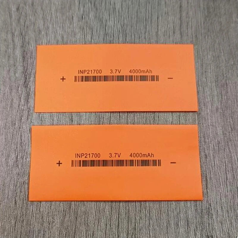 21700 Battery Plastic Shrink Skin Packaging Film PVC Shrink Sleeve Packaging Insulation Film for Lithium Battery
