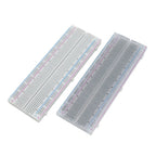 MB-102 MB102 Breadboard 400 830 Point Solderless PCB Bread Board Test Develop Dupont line DIY for arduino laboratory SYB-830