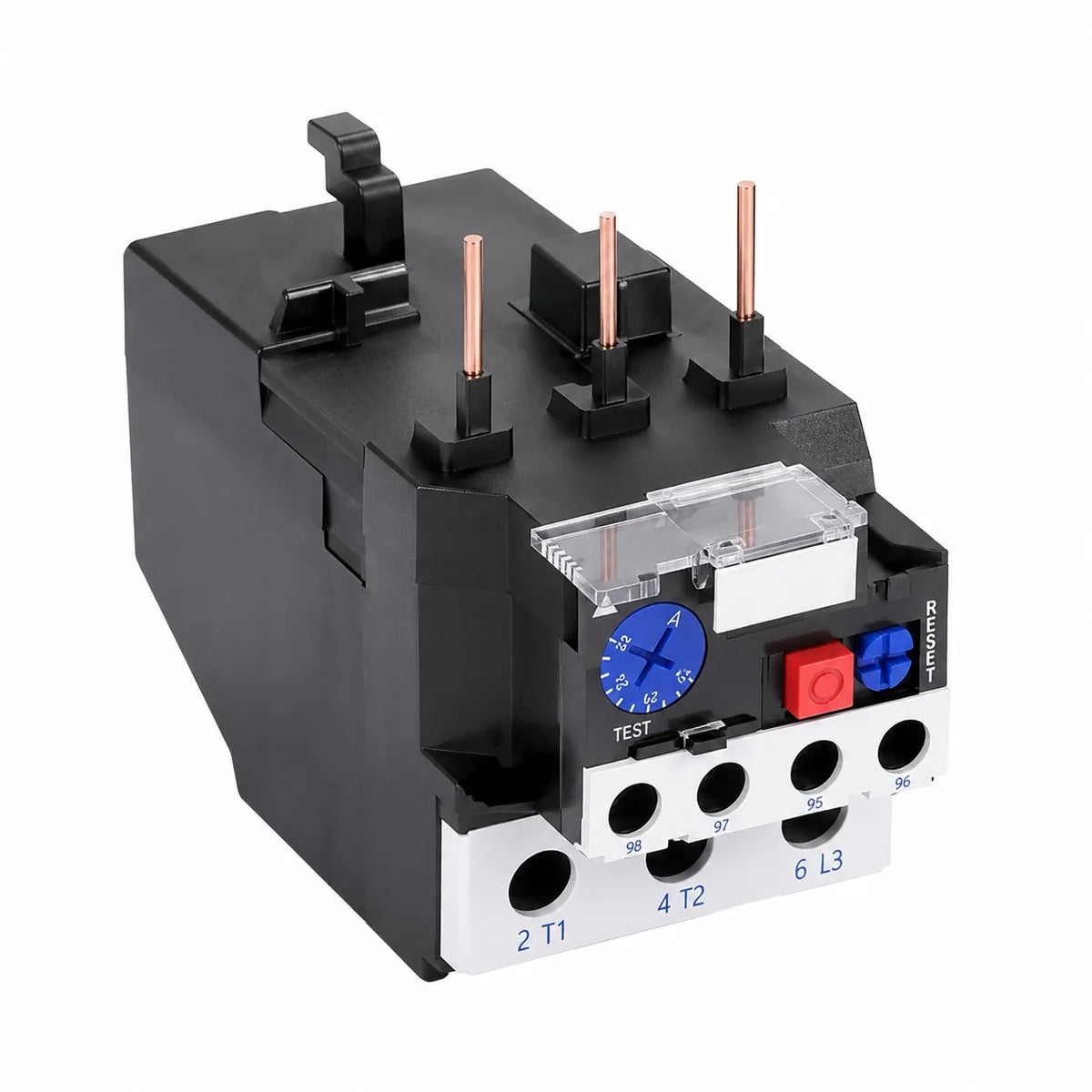 JR28 Series Thermal Overload Relay 25A 36A  Adjustable Current Motor Protection Electrical Overload Protector for AC Contactor