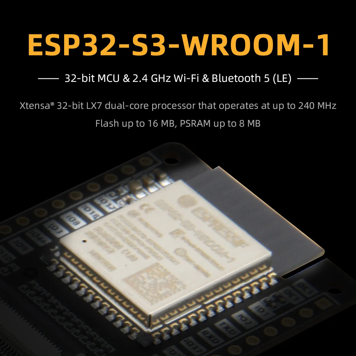 LILYGO® T-SIM7080-S3 ESP32-S3 Development Board Cat-M NB-Iot SIM7080G Module WIFI Bluetooth With GPS Camera Solar TF SIM Holder