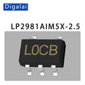 100%New origina 5PCS LP2981AIM5X-5.0 LP2980 LP2985 LP2992 3.3 3.0 2.5 SOT23 LDO linear regulator chip