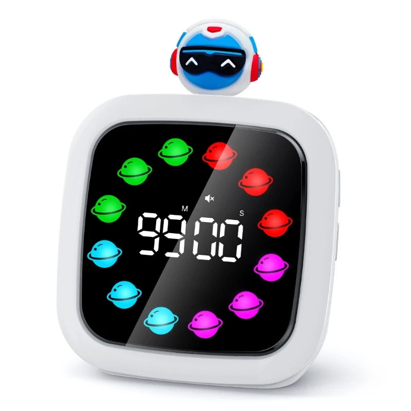 Visual Timer Management Tool Countdown Kids Timer Clock For Child Learners Home, School Quiet Operation