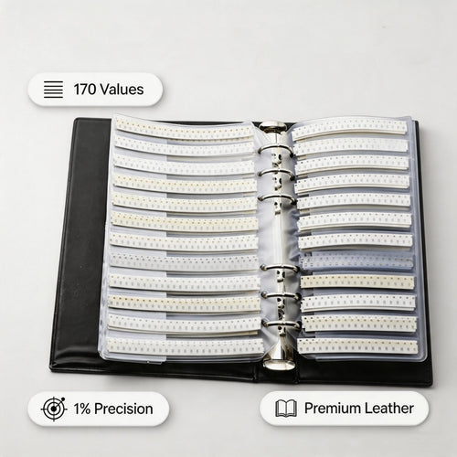 0402 1% SMD Resistor Sample Kit 170 Values (50pcs/Value) for DIY Prototype