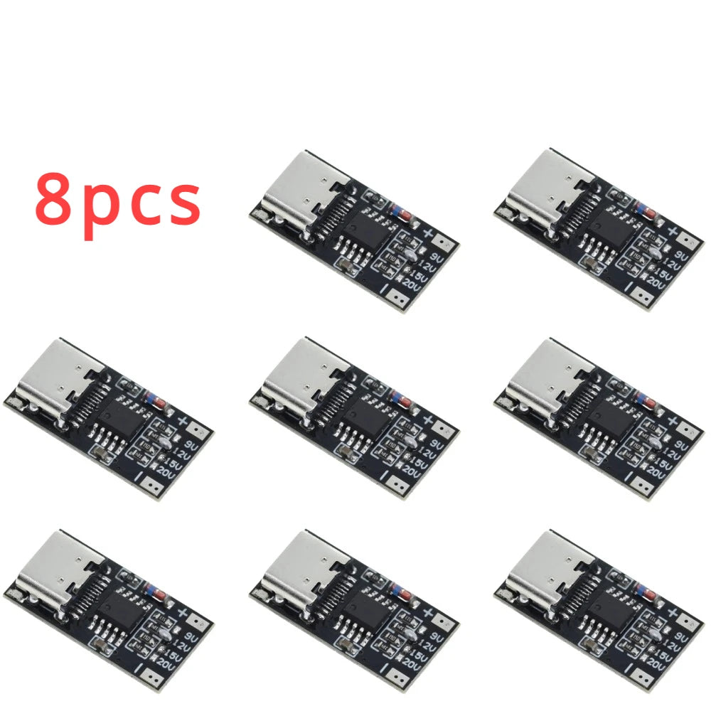 1-20PCS PD/QC/AFC Type-C Decoy Board USB Boost Module PPS/QC4  FCP AFC Type-C Trigger Polling Detector Power Fast Charging
