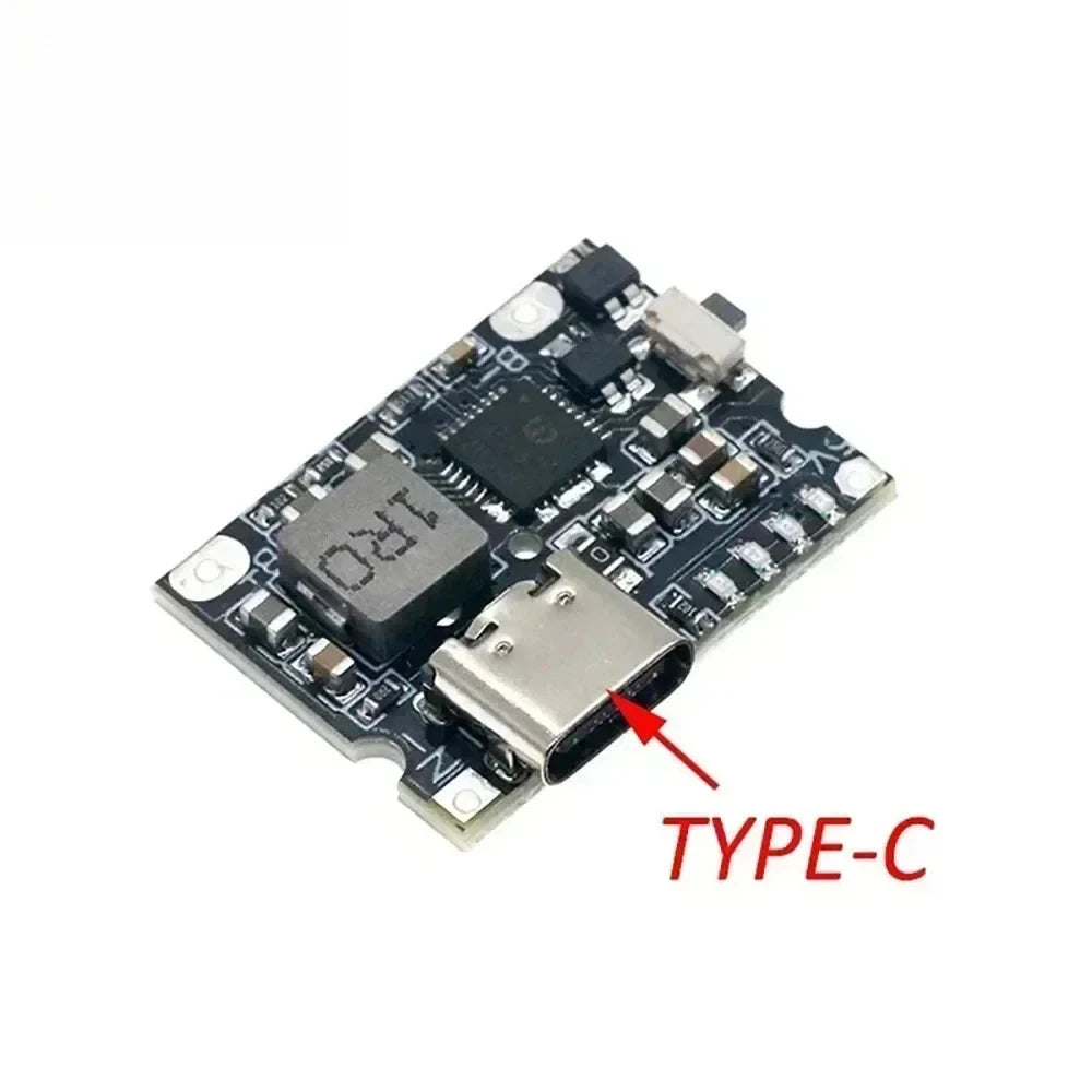 1PCS 5V 3A Power Charging and Discharging Integrated Module TYPE-C USB Lithium LiPo Battery Charger Board DIY